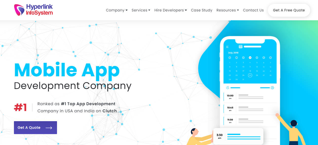 Hyperlink InfoSystem App Development Services agencies in New Zealand 