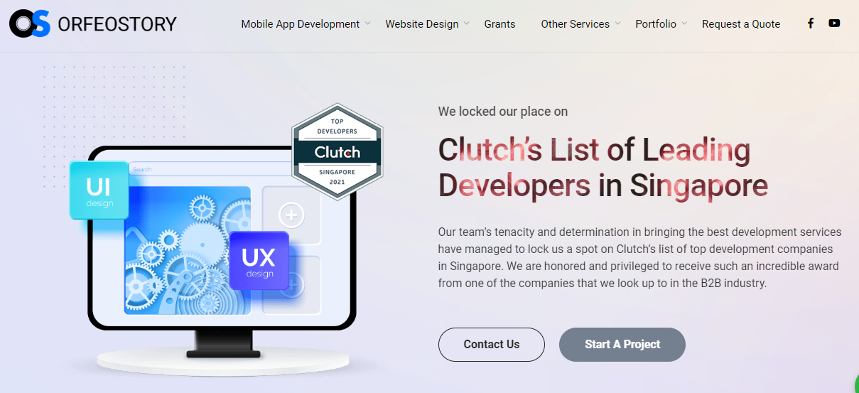 Orfeostory Website Builders in Singapore
