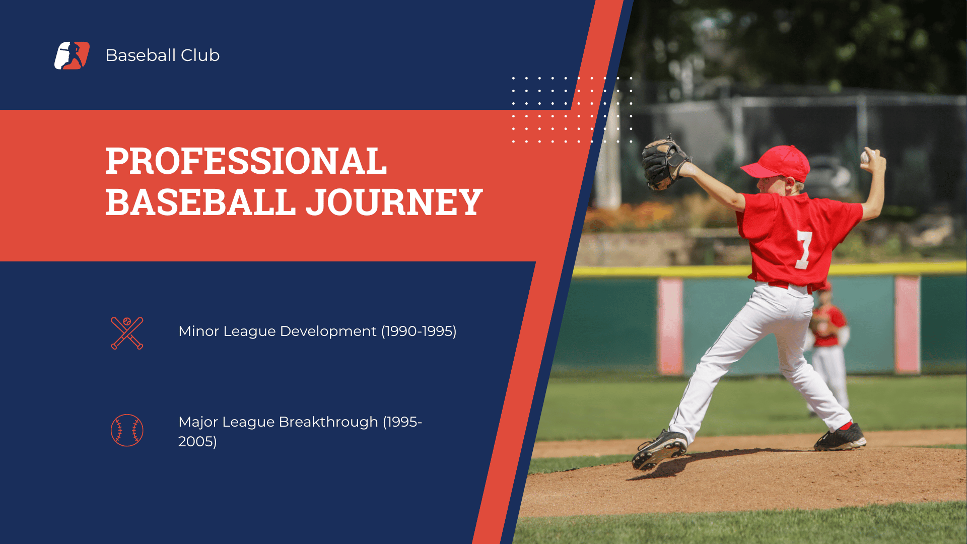 Professional Baseball Journey
